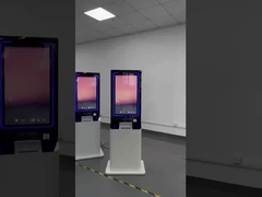 32 Inch Self Service Digital Display Touch Screen Kiosk With A5 Printer
