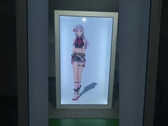 50 Inch Transparent LCD Showcase Windows Android System LCD Display Box