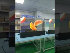 Desktop 55 Inch OLED Transparent Screen Automatic Rising Lowering Display