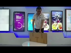 Dual Screen Elevator Advertising Display LCD cNetwork 18.5 And 10.1 Inch