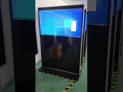 86inch Floor Standing  Full Screen LCD Advertising Display 4k Resolution