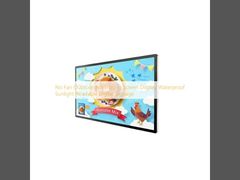 No Fan Outdoor Advertising Screen Display Waterproof Sunlight Readable Digital Signage