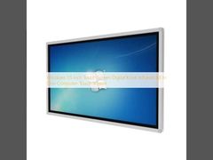 Windows 55 Inch Touch Screen Digital Kiosk Infrared All In One Computer Touch Screen