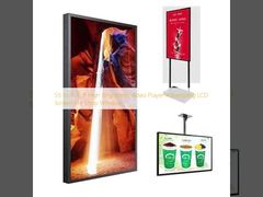 55 Inch 16:9 High Brightness Video Player Advertising LCD Screen For Shop Window