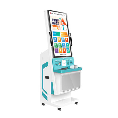 32 Inch CE Medical Billing Touch Screen Kiosk with Capacitive Touch for Hospital Check In