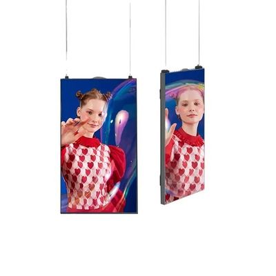 Window Indoor Advertising Display Screen Android 65 Inch Digital Signage 3000 Nit