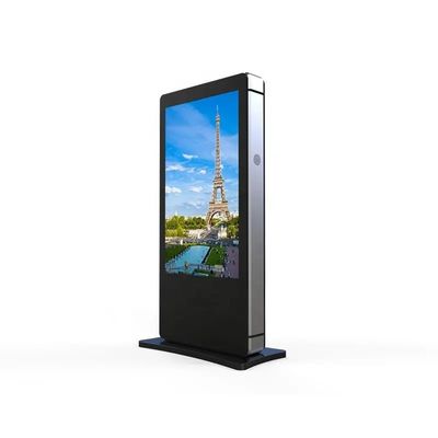 55 Inch Outdoor Advertising Screen Display with High Brightness and Waterproof IP65 for Digital Signage