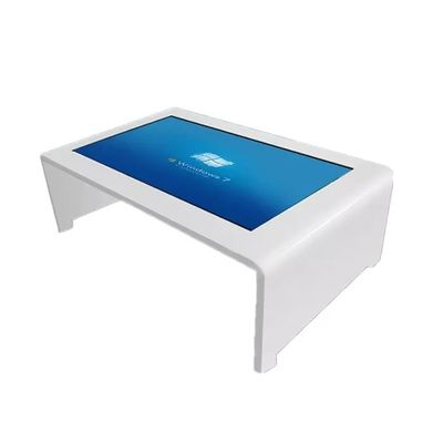 55 Inch Capacitive Interactive Touch Screen Table with 500 cd/m2 Brightness and 10 Touch Points