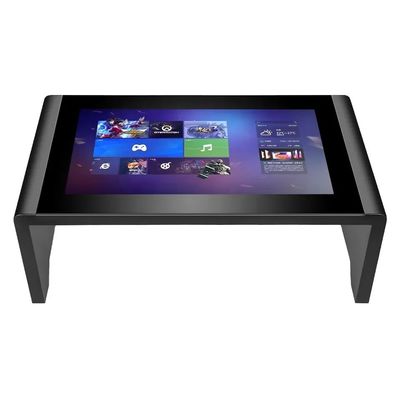 43 Inch Digital Capacitive Touch Screen Game Table With Stainless Steel Glass