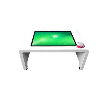 Waterproof Multi-Touch Aluminum Alloy Interactive Touch Screen Table for Dining and Gaming