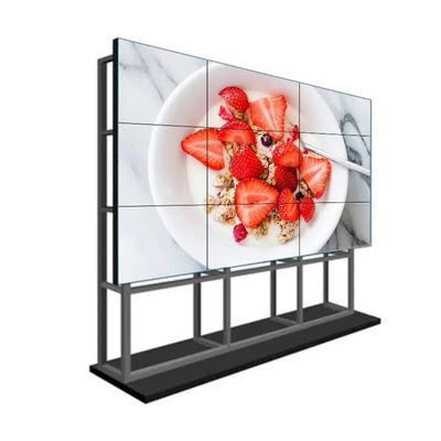 55 Inch LCD Splicing Wall with 4K Resolution and Narrow Edge Display for Video Wall Applications