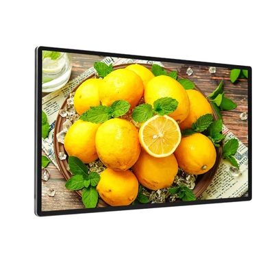 98 Inch Wall Mounted LCD Advertising Display with 1920 x 1080 Resolution and IP55 IP65 Protection