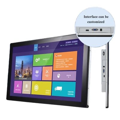 27 Inch Capacitive Touch Screen Panel Monitor Waterproof IP65 Front