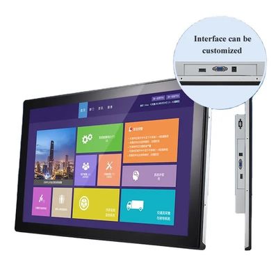 27 Inch Waterproof IP65 Front Capacitive Touch Screen Monitor with 1920 x 1080 Resolution