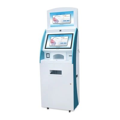 22 Inch Free Standing Touch Screen Kiosk with Capacitive Touch for Self Service Payment