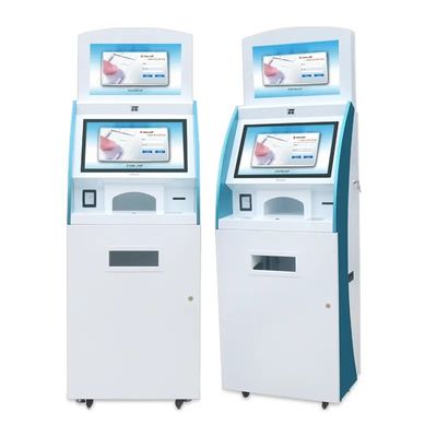 Free Standing Touch Screen Payment Kiosk 22 Inch Capacitive Self Service Kiosk Machine