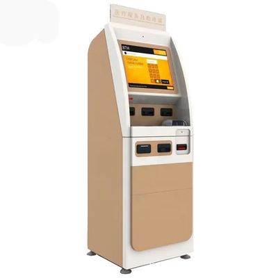 OEM 22 Inch Multifunction Touch Screen Self Service Kiosk With ID Card Reader and Receipt Printer