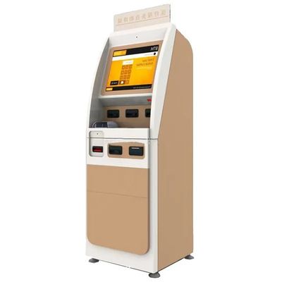 OEM 22 Inch Multifunction Touch Screen Self Service Kiosk With ID Card Reader and Receipt Printer