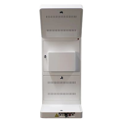 21.5 Inch Floor Standing Touch Screen Kiosk with IC Card Reader and QR Code Scanner