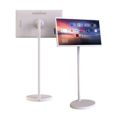 Android OS Smart Digital Kiosk Touch Screen Wireless Movable Built In Battery 32 Inch