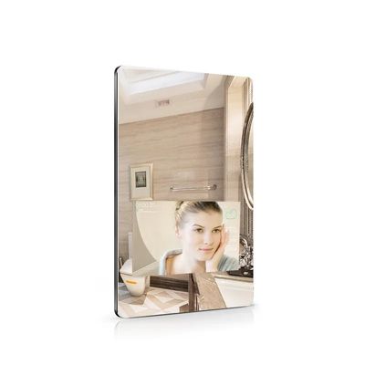 21.5 Inch Wall Mounted Mirror Advertising Display Smart Touch Screen Make Up Mirror