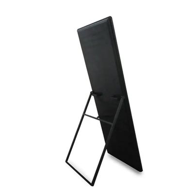 43 Inch Portable Floor Standing LCD Advertising Display with 1920 x 1080 Resolution for Exhibition and Shop Use