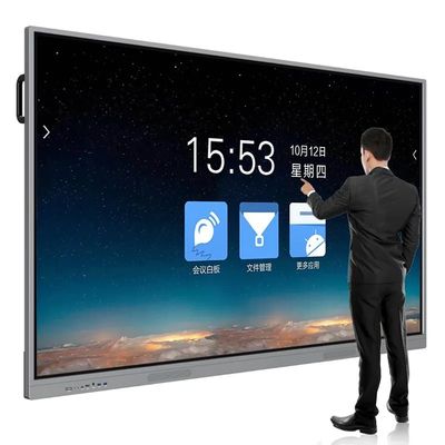100 Inch Full HD Large Digital Interactive Whiteboard Smart Flat Panel Touch Screen