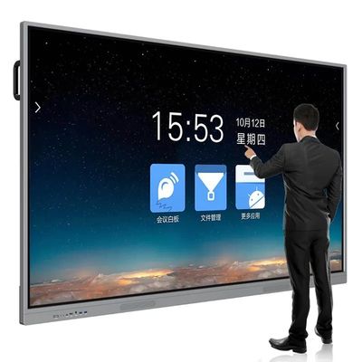 100 Inch Full HD Multi-touch Digital Interactive Whiteboard Smart Flat Panel Touch Screen Monitor