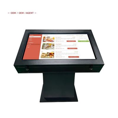 Outdoor Touch Screen Interactive Information Kiosk All In One Stand Alone 43 Inch