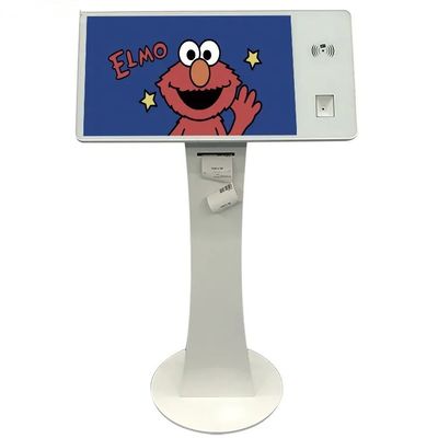 22 Inch Capacitive Touch Screen Self Service Kiosk with QR Code Scanner and Customizable Options
