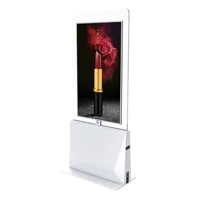 OLED 55 Inch Transparent Touch Screen Display Floor Stand All In One Monitor