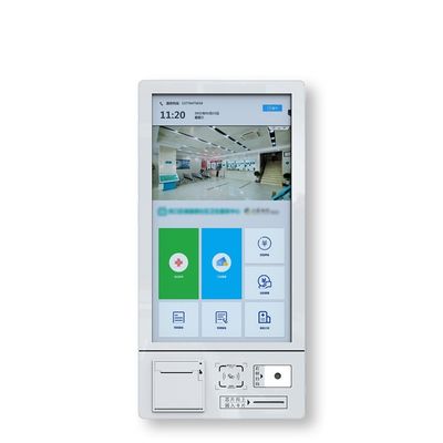 Capacitive Touch Screen Self Service Kiosk 24 Inch Medical Check In Kiosk