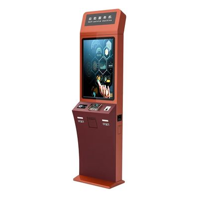 Floor Standing Customized Capacitive Touch Screen Kiosk - Self Service Digital Signage Solution