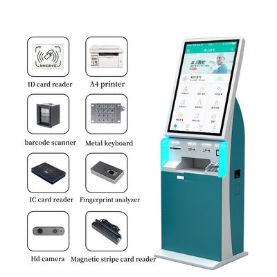 32 Inch Self Service Touch Screen Kiosk With A5 Printer and Barcode Scanner