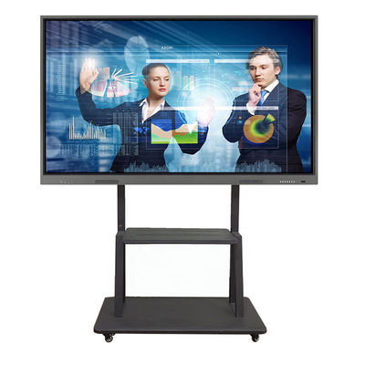 75inch touch screen monitor display all-in-one touch kiosk wall-mounted android TV