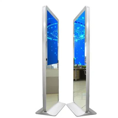 55 Inch Mirror Capacitive Touch Screen Display Android Kiosks Ultra thin