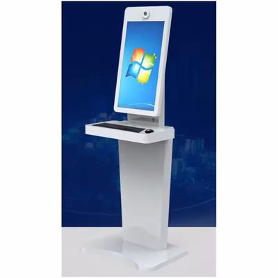 32inch Metal Enclosure Touch Screen Digital Kiosk with Windows 10 and Integrated Keyboard Mouse
