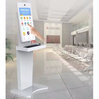32inch Metal Enclosure Touch Screen Digital Kiosk with Windows 10 and Integrated Keyboard Mouse