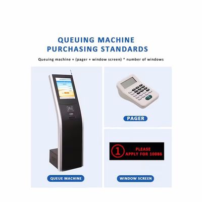 Windows 10 Touch Screen Digital Kiosk with 19inch Screen and 128GB SSD for Interactive Self-Service