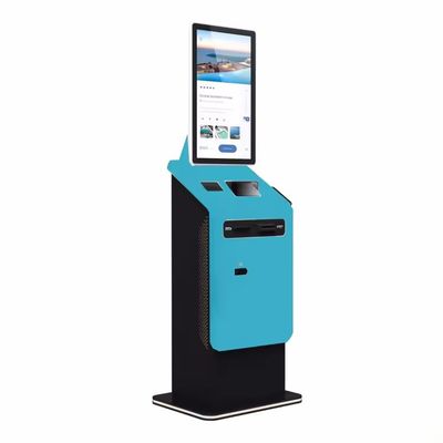 Self Service Billing Kiosk Touch Screen Monitor with 1920 X 1080 Resolution and Wide Temperature Range (-10°C~60°C) Featuring Multiple Inputs (HDMI, VGA, USB)