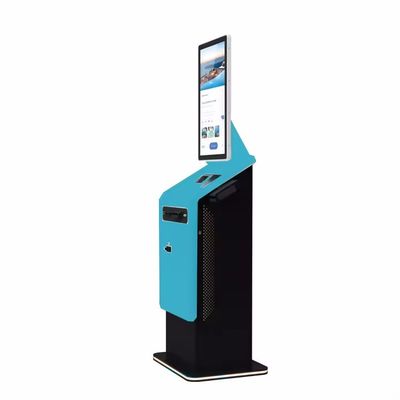 Self Service Billing Kiosk Touch Screen Monitor with 1920 X 1080 Resolution and Wide Temperature Range (-10°C~60°C) Featuring Multiple Inputs (HDMI, VGA, USB)
