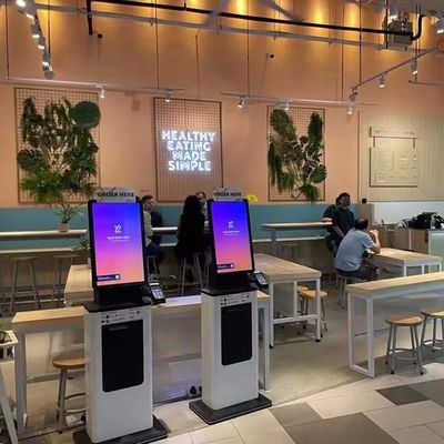 Touch Screen Monitor Display with 300cd/m2 Brightness 1000:1 Contrast Ratio and Wide Temperature Range for Billing Kiosks