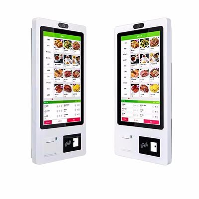 Kiosk Software Floor Standing Self Food Ordering Machine Touch Screen Kiosk