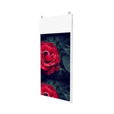 Metal Frame 43inch LCD Advertising Display Dual Screen 1920x1080 700nits