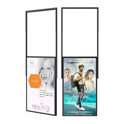 Hang Installation High Brightness Advertising Display Iron Material Wifi Information Release