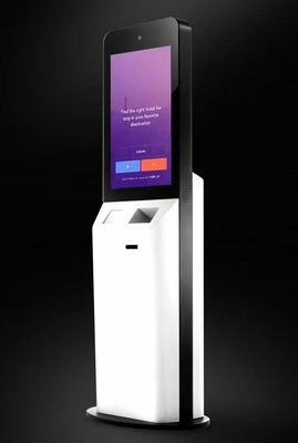 Customizable Payment Kiosk with Touchscreen Display for Vending and Information Services