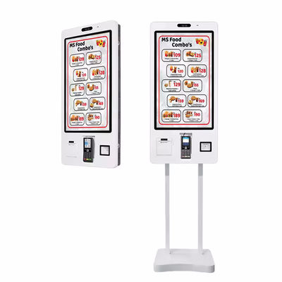 Wall Mount/Tabletop Self Ordering Kiosk with Integrated 1D/2D Scanner