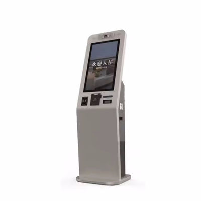 Touch Screen Self Checkin Kiosk with Integrated Disorder Card Issuance System, Cash Acceptor, and Multi-Lingual Interface
