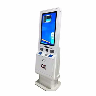 Multi Lingual Self Checkin Kiosk with Cash Acceptor and Credit Card Reader for Seamless Check-In