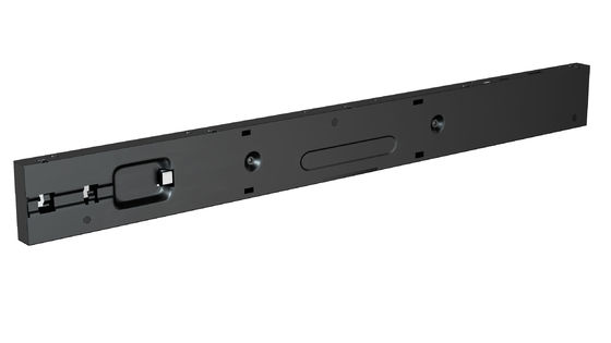 Supermarket Shelf Strip Stretch Display Screen Commercial Digital Signage with 350cd/m2 Brightness and 110-240V Power Supply